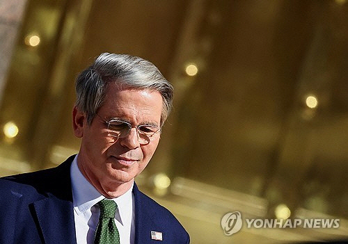 베선트 미국 재무부 장관[로이터 연합뉴스 자료사진]